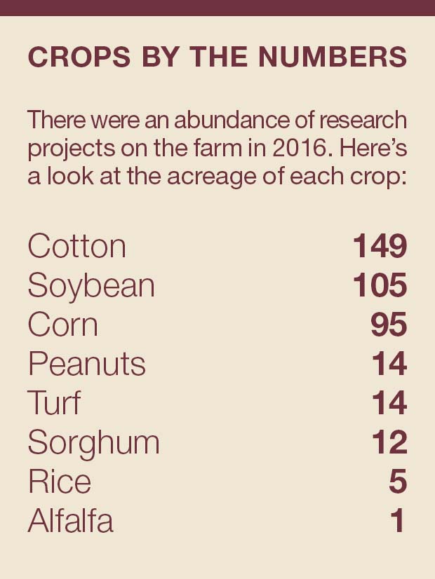 Crops by the numbers summary