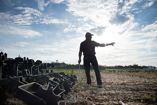 Jac Varco, professor and Triplett Endowed Chair in Agronomy within MSU